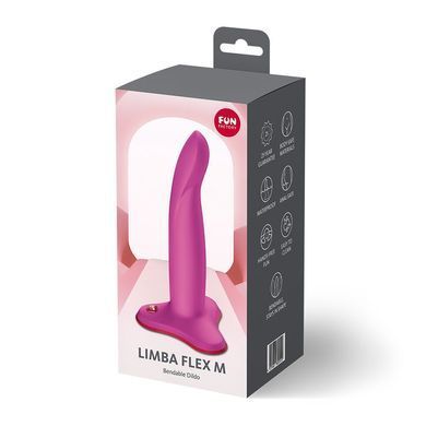 Фалоімітатор Fun Factory LIMBA FLEX M Magenta (м'яте паковання!!!) SX3287-R фото