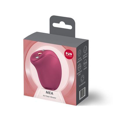 Вакуумний стимулятор Fun Factory MEA Wine Red, унікальні режими, функція посторгазм SX4236 фото