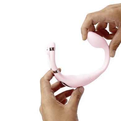 Смарт-вібратор для пар Adrien Lastic Venus + APP, подвійний, можна носити під одягом, 10 режимів SX1283 фото
