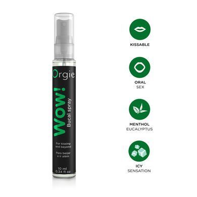 Спрей для орального сексу Orgie &ndash; Wow! (10 мл) з охолоджувальним ефектом SX1563 фото