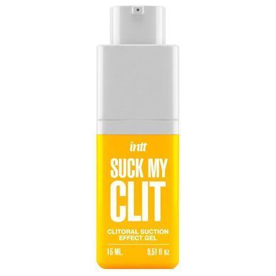 Смоктайзер для клітора Intt Suck My Clit Tropical Mango (15 мл), манго, гель з ефектом посмоктування SX4003 фото
