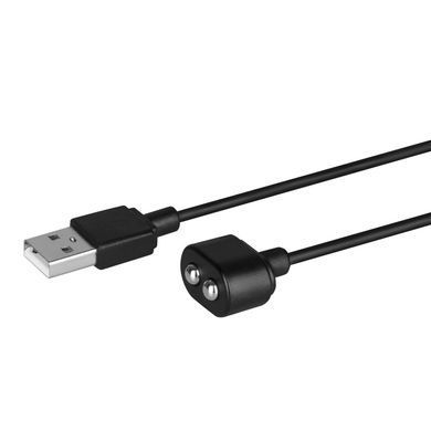 Зарядка (запасний кабель) для іграшок Satisfyer USB charging cable Black (відкрите паковання!!!) SO7792-R фото