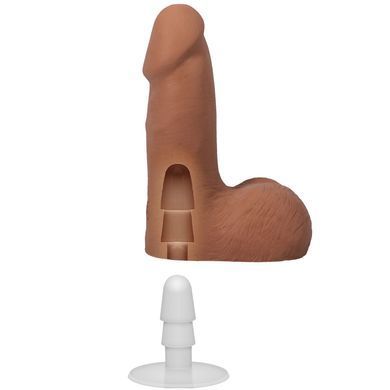 Фалоімітатор Doc Johnson The Realistic Cock ULTRASKYN - 5 Inch with Balls Caramel SX4475 фото