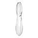 Двосторонній скляний дилдо Satisfyer Dazzling Crystal 2 Transparent SX3550 фото 2