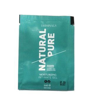 Розпродаж!!! Пробник гель-лубриканту Driminals Natural Pure 4 мл (термін 04.2027) SX0730-R фото