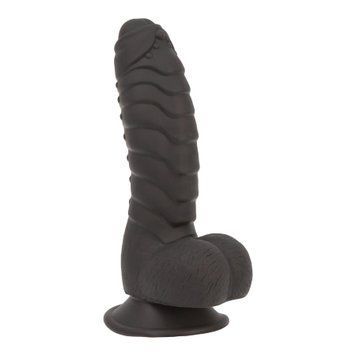 Фалоімітатор ADDICTION Ben 7" Dildo With Balls Black, віброкуля в подарунок SX3156 фото