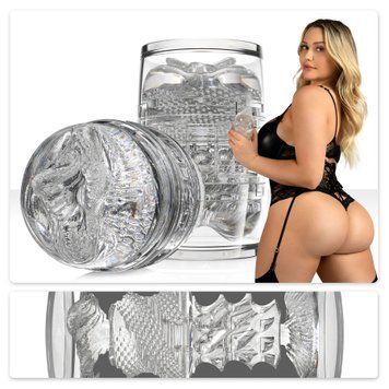 Мастурбатор Fleshlight Quickshot Mia Malkova, зі зліпком попки та вагіни, компактний, для пар та мін SO8921 фото