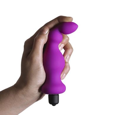 Анальна пробка з вібрацією Adrien Lastic Bullet Amuse Purple, макс. діаметр 3,9 см AD20293 фото