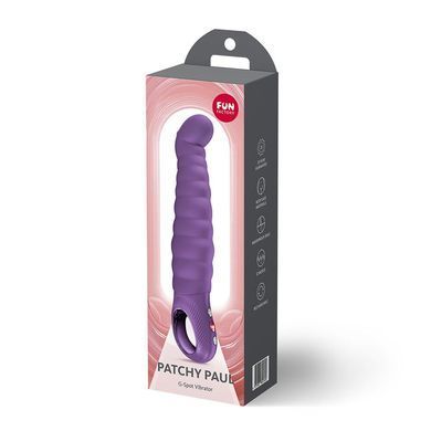 Вібратор точки G Fun Factory PATCHY PAUL Dark Violet, гнучкий, 12 режимів SX4239 фото