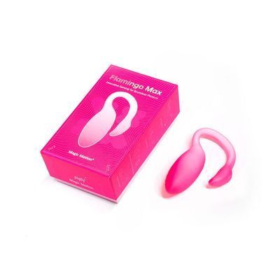 Смарт-віброяйце Magic Motion Flamingo Max Pink 2 в 1: віброяйце та тренажер Кегеля, 10 режимів SX2194 фото