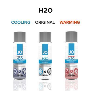 Зігрівальна змазка на водній основі JO H2O WARMING (240 мл) з екстрактом перцевої м&rsquo;яти SO1785 фото