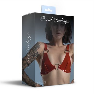 Ліф класичний Feral Feelings - Bikini Top Red SO9319 фото