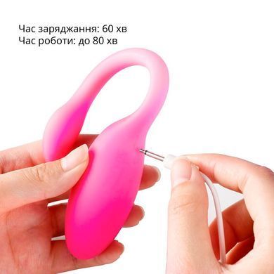Смарт-віброяйце Magic Motion Flamingo Max Pink 2 в 1: віброяйце та тренажер Кегеля, 10 режимів SX2194 фото