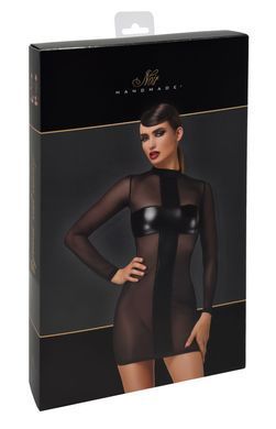 Сукня Noir Handmade F369 Crossfire Mesh & Wetlook Mini dress XS SX4098 фото