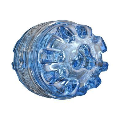 Мастурбатор Fleshlight Quickshot Turbo Blue Ice, компактний, чудово для пар і мінету SX0678 фото