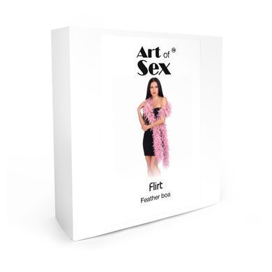 Боа з пір&rsquo;я Art of Sex, довжина 2 метри, колір рожевий SX4674 фото
