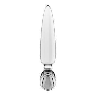 Тристоронній скляний дилдо Satisfyer Triple Crystal 1 Transparent SX3552 фото