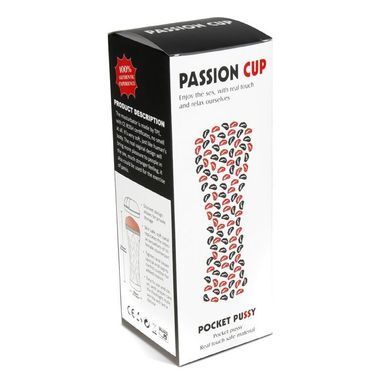 Мастурбатор з вібрацією Passion Cup - Vagina SX4047 фото