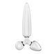 Тристоронній скляний дилдо Satisfyer Triple Crystal 1 Transparent SX3552 фото 1