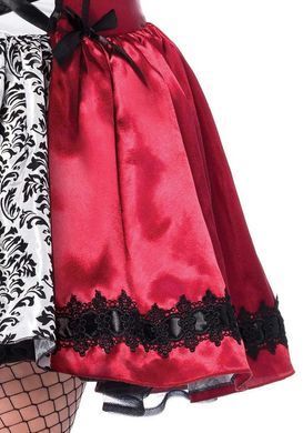 Еротичний костюм Червоної шапочки Leg Avenue Gothic Red Riding Hood 3X&ndash;4X, сукня, накидка SO9127 фото