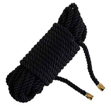 Мотузка для шибарі LOCKINK SEVANDA Shibari Pratice Rope Black, 8 метрів SX0880 фото