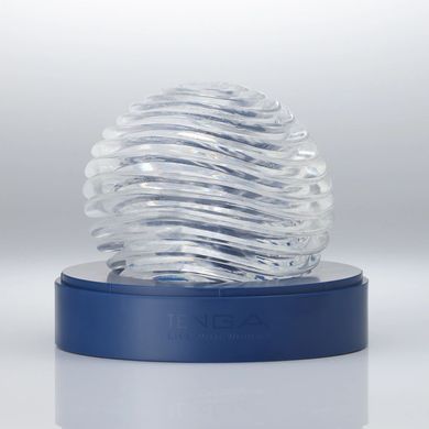 Мастурбатор Tenga Geo Aqua Clear, новий матеріал, ніжні хвилі SX5127 фото