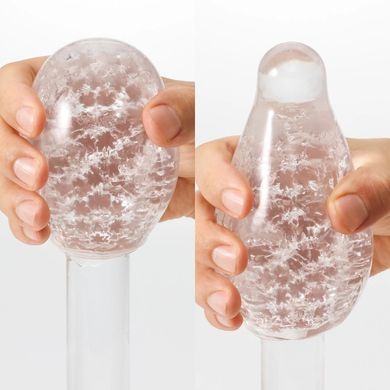 Мастурбатор Tenga Geo Aqua Clear, новий матеріал, ніжні хвилі SX5127 фото