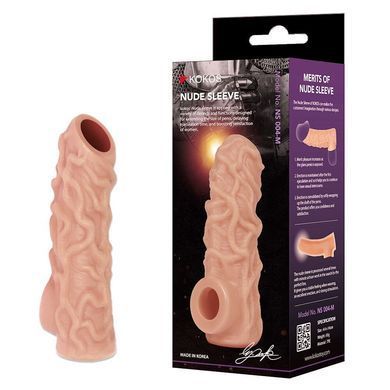 Насадка на член Kokos Nude Sleeve NS 004 L SX1478 фото