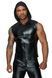 Чоловіча безрукавка з капюшоном Noir Handmade H062 Hooded Shirt, XXL, мокрий ефект SX0113 фото 2