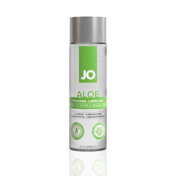 Розпродаж!!! Змазка на водній основі JO H2O Organic Aloe 240 мл (термін 01.05.2027) SX0723-R фото