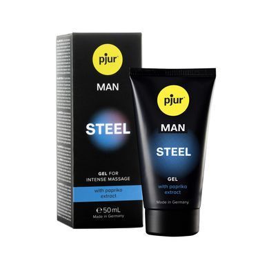 Гель-стимулятор для пеніса pjur MAN Steel Gel 50 мл, з екстрактом паприки та ментолом PJ12910 фото