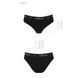 Трусики-сліпи з бавовни з еластаном Passion PS004 PANTIES M, black SO4216 фото 6