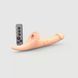 Вібронасадка для страпону з вакуумною стимуляцією Strap-On-Me Multi Orgasm Realistic Dildo M Black SX4036 фото 1