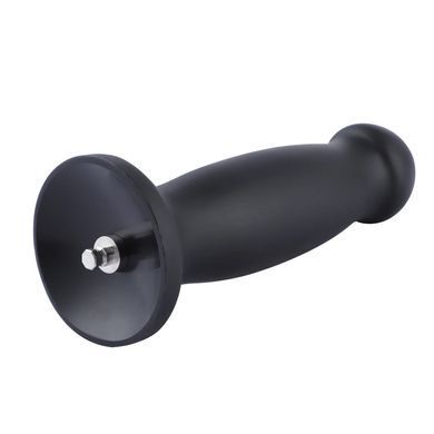 Силіконовий фалоімітатор для секс-машин Hismith 7.2" Black Silicone Anal Dildo, система KlicLok SX4007 фото
