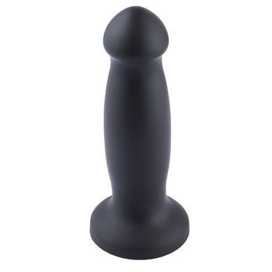 Силіконовий фалоімітатор для секс-машин Hismith 7.2" Black Silicone Anal Dildo, система KlicLok SX4007 фото