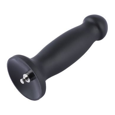 Силіконовий фалоімітатор для секс-машин Hismith 7.2" Black Silicone Anal Dildo, система KlicLok SX4007 фото