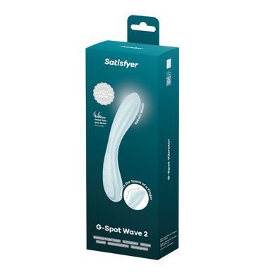 Вібратор Satisfyer G-Spot Wave 2 Ice Blue, імітує доторкання пальця SX3845 фото