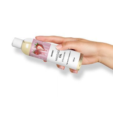 Масажна олія Satisfyer Massage Oil Strawberry 250 мл SX2709 фото