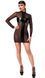 Сукня Noir Handmade F369 Crossfire Mesh & Wetlook Mini dress M SX4100 фото 3
