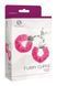 Наручники S Pleasures Furry Cuffs Pink з пухнастим оздобленням, 2 ключі в комплекті SX1600 фото 2