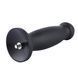 Силіконовий фалоімітатор для секс-машин Hismith 7.2" Black Silicone Anal Dildo, система KlicLok SX4007 фото 8