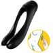 Вібратор на палець Satisfyer Candy Cane Black SO4653 фото 5