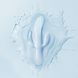 Потрійний вібратор Good Vibes Only &ndash; SAGE Triple Stimulation Vibe Soft Silicone &ndash; Blue, манливий рух SX3074 фото 10