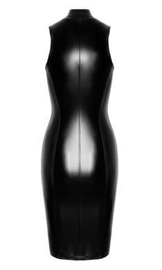 Сукня Noir Handmade F337 Powerwetlook midi dress - XL SX2050 фото