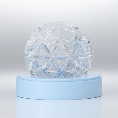 Мастурбатор Tenga Geo Glacier Clear, новий матеріал, інтенсивні блоки SX5129 фото