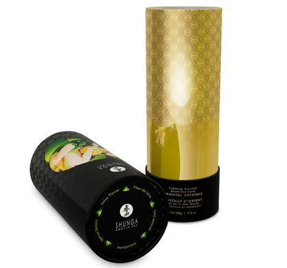 Сіль для ванни Shunga Oriental Crystals Bath Salts ORGANIC &mdash; Lotus Flower (500 г) сіль Мертвого моря SO5964 фото