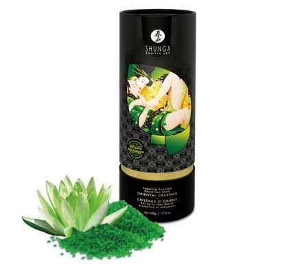 Сіль для ванни Shunga Oriental Crystals Bath Salts ORGANIC &mdash; Lotus Flower (500 г) сіль Мертвого моря SO5964 фото