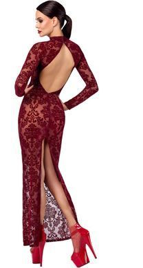 Сукня Noir Handmade F383 Kink Royal gown/long dress XS SX4152 фото