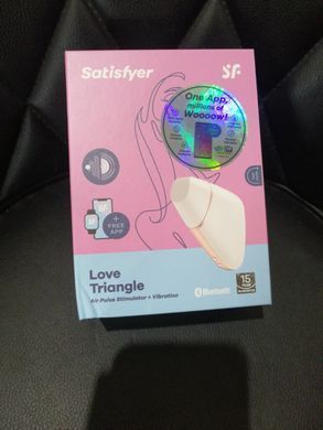 Вакуумный клиторальный стимулятор Satisfyer Love Triangle White (м'яте паковання!!!) SO3896-R фото