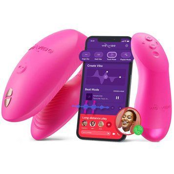 Смарт-вібратор для пар We-Vibe Chorus Pro Electric Pink SX3862 фото